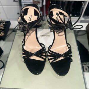 Tom Ford Black Strappy Women's Sandals